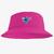 Chapéu Bucket Hat Estampado Stitch Pink