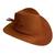 Chapéu Country Cowboy Americano Modelo Clássico Em Feltro Marrom