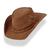 Chapéu Cowboy Infantil Masculino e Feminino Country Peão Marrom
