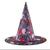Chapéu De Bruxa Vários Modelos Para Halloween Festas Feminino Masculino  Rosa Caveira