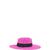 Chapéu de Palha Paris com Aba Larga Bauarte Pink