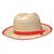 Chapéu de palha texano - festa junina Vermelho