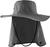 Chapéu de Pescador com proteção de Solar Cinza