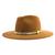 Chapéu Fedora Country Bandinha Brilho Setas Douradas Aba Média Top Premium Hats Ferrugem