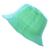 Chapéu Infantil Bucket Hat Para 3-9 anos Liso Boné Masculino e Feminino Casual Verde