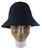 Chapeu Infantil Criança Bucket Hat Cata Ovo Cor Lisa 1 a 3 Anos Azul marinho
