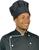 Chapeu Mestre Cuca ideal para compor uniformes chefe de cozinha ou cozinheiro gastronomia Preto