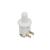 Chave 24533 Interruptor Botão 1A 1NF Branco Pushbutton Margirius Branco
