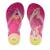 Chinelo Barbie Glam + Pop It Grendene Kids  22788 Rosa, Branco, Amarelo