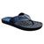 Chinelo Cartago Alabama Dedo Original Masculino Tiras Grossas Sandália Conforto Azul escuro