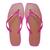 Chinelo de Dedo Sandália Feminina Bico Quadrado Barato K115 Pink