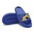 Chinelo Decorativo Menino Infantil Adulto Feminino Masculino Unisex Ortopédico Macio Anatômico Antiderrapante Leve Azul royal