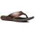 Chinelo Em Couro Pegada 133301 Masculino Pinhao