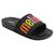 Chinelo Feminino Facil Calce Slide Melissa Chill 35863 Preto, Laranja