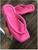 Chinelo Feminino Flip Flop Macio Confortável Tendência Chinelo Núvem Diversas cores disponíveis Pink