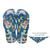 Chinelo Feminino Grendene Ipanema Meu Pet Com Bandana 26879 Azul