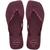 Chinelo Feminino Havaianas Slim Square Logo Popup Terra roxa