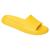Chinelo Feminino Nuvem em EVA Ortopédico Slide Macio Confortável Flexível Amarelo