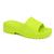 Chinelo Feminino Nuvem Flat original Macios Antiderrapantes Verde