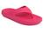 Chinelo Feminino Nuvem Flip Flop Confortável e Macio Moda Verão Vermelho