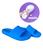 Chinelo Feminino Nuvem Slide Babuche Ortopédico Original Super Leve E Macio Premium Azul