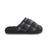 Chinelo Feminino Pantufa Macio Anti Derrapante Xadrez, Preto