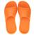 Chinelo feminino slide poofy usaflex - ai3301 Laranja