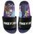 Chinelo Grendene Rider Full 86 Free Fire Slide 12110 Preto, Branco