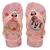 Chinelo Havaianas Baby Disney Classics Original Nota Fiscal Rosa