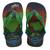 Chinelo Havaianas Baby Marvel Verde pátria