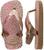 Chinelo Havaianas Baby Mini Me Rosa Rose gold