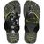 Chinelo Havaianas Infantil Kids Max Heróis Menino Preto