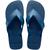 Chinelo Havaianas Masculino Top Max Tiras Grossas Masculino feminino dual Brasil Lisa Hybrid azul lisa