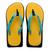 Chinelo Havaianas Tradi Zori II FC Amarelo Ouro Amarelo ouro