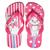 Chinelo Infantil Grendene Ipanema Disney Menina Rosa, Branco