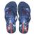 Chinelo Infantil Grendene Ipanema Sonic Race Menino Azul, Vermelho