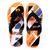 Chinelo Juvenil Rider Strike Graphics Masculino Laranja, Branco