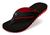 chinelo kenner cushy e kivah masculino e feminino Vermelho