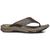 Chinelo Masc Pegada Couro Anilina Marrom Cravo 132252-03 Marrom