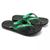 Chinelo Masculino Alcalay Numeração Especial Preto, Verde