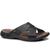 Chinelo Masculino Couro Pegada Em X Calce Facil 130683 Preto