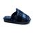 Chinelo Masculino Leffa Veludo 758 Xadrez azul