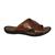 Chinelo Masculino Slide Calce Fácil De Couro Itapuã 351 Chocolate, Tijolo