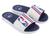 Chinelo Masculino Slide Rider NBA Pump Numeração 37 ao 47 Branco, Vermelho