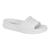 Chinelo Moleca 5465.100 slide Tamanco Anabela nuvem leve Feminino Branco