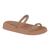 Chinelo Moleca 5469.118 Flat Salto Papete Flatform Macia Feminino Nude