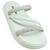 Chinelo Moleca Strass Rasteirinha Napa Maxxi Gliter Feminino Multi branco, Branco off