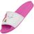 Chinelo Molekinha 2311.131 Feminino Branco, Rosa