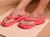 Chinelo nuvem feminino ortopédico confortável anatômico sandália ortopédica Pink