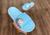 Chinelo Nuvem Infantil para Menina Unicórnio Slide Confortável - Spacemanshoes Azul